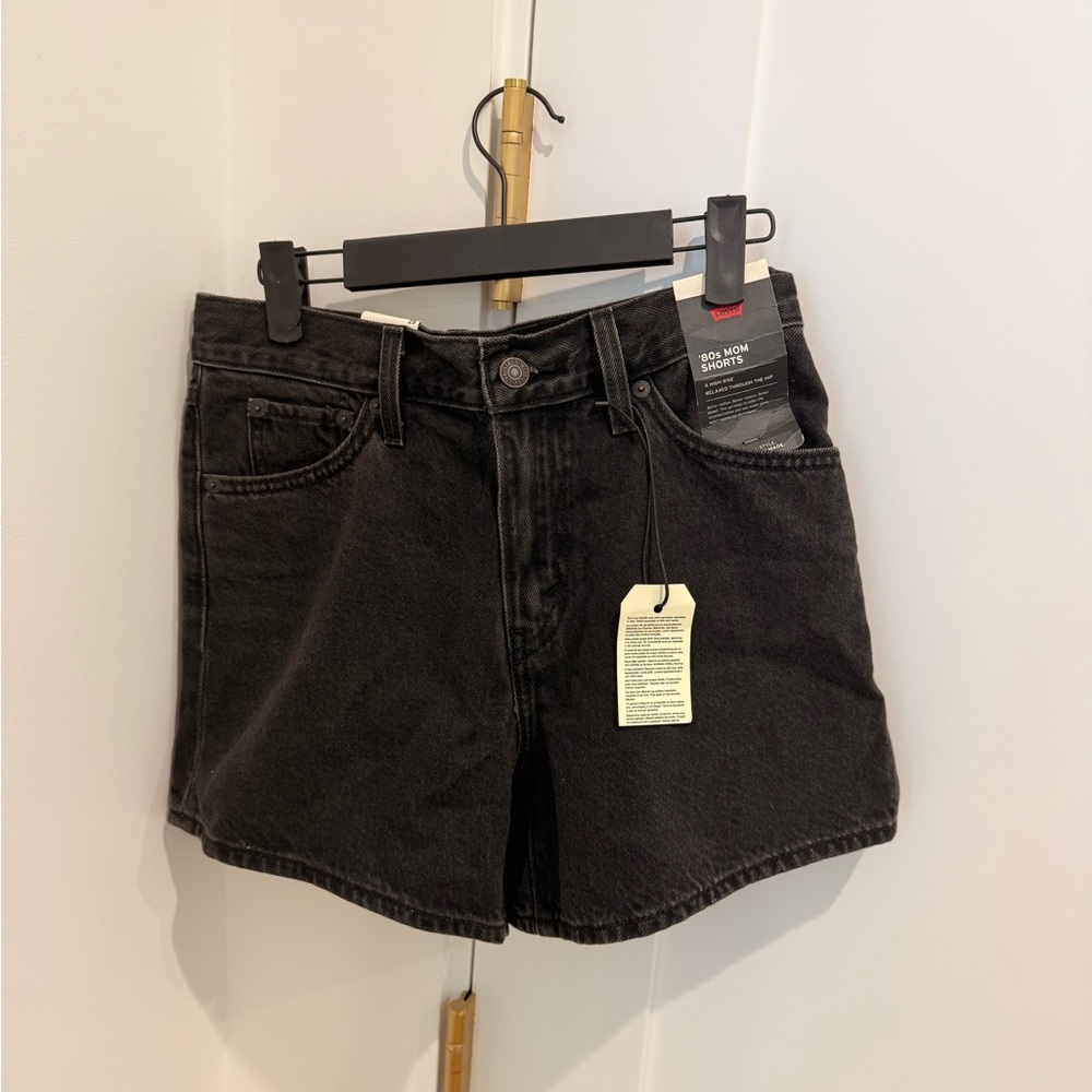 Levi's Women's Dark Denim Jean Shorts